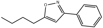 5-Butyl-3-phenylisoxazole 结构式