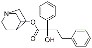 1-azabicyclo[2.2.2]oct-8-yl 2-hydroxy-2,4-diphenyl-butanoate 结构式