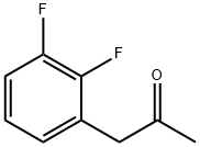 2',3'-二氟苯丙酮 结构式
