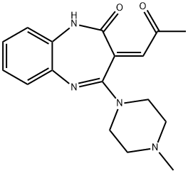 奥氮平内酰胺 结构式