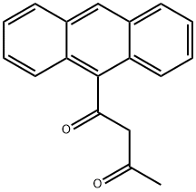 1-ANTHRACEN-9-YL-BUTANE-1,3-DIONE 结构式