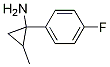 1-(4-氟苯基)-2-甲基-环丙胺 结构式
