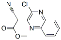 METHYL (3-CHLOROQUINOXALIN-2-YL)(CYANO)ACETATE 结构式