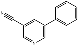 5-苯基氰吡啶 结构式