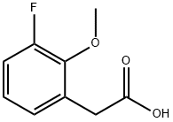 3-氟-2-甲氧基苯乙酸, JRD 结构式