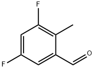 3,5-二氟-2-甲基苯甲醛 结构式