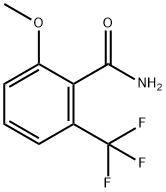 2-甲氧基-6-(三氟甲基)苯甲酰胺 结构式