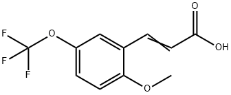 2-Methoxy-5-(trifluoromethoxy)cinnamic acid