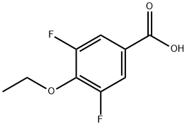 4-乙氧基-3,5-二氟苯甲酸 结构式