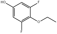 4-乙氧基-3,5-二氟苯酚 结构式