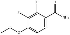 4-乙氧基-2,3-二氟苯甲酰胺 结构式