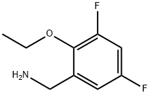 (2-乙氧基-3,5-二氟苯基)甲胺 结构式