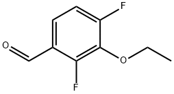 3-乙氧基-2,4-二氟苯甲醛 结构式