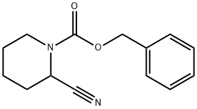 N-CBZ-2-哌啶甲腈 结构式