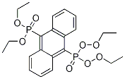 蒽-9,10-二(磷酸二乙酯) 结构式