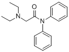 2-diethylamino-N,N-diphenyl-acetamide 结构式