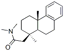 Podocarpa-8,11,13-triene-15-carboxamide, N,N-dimethyl-, (+-)- 结构式