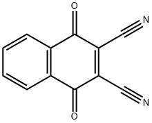 2,3-二氰基-1,4-萘醌 结构式