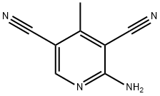 2-氨基-4-甲基-3,5-吡啶二腈 结构式