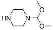 Piperazine,  1-(dimethoxymethyl)- 结构式