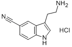 5-氰基色胺盐酸盐 结构式