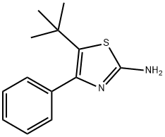 5-叔丁基-4-苯基-1,3-噻唑-2-胺MFCD00520388 结构式