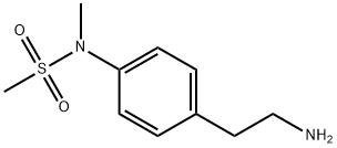 N-(4-(2-aMinoethyl)phenyl)-N-MethylMethanesulfonaMide 结构式