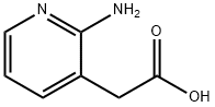 2-(2-氨基吡啶-3-基)乙酸 结构式