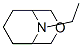 3-Oxa-9-azabicyclo[3.3.1]nonane,  9-ethyl- 结构式