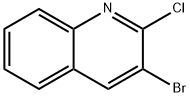 3-溴-2-氯喹啉 结构式