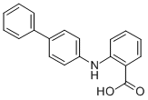 N-(4-Biphenylyl)anthranilic acid 结构式