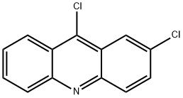 2,9-二氯吖啶 结构式