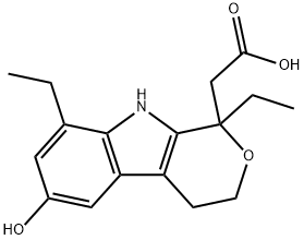 6-羟基依托度酸 结构式