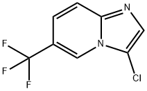 IMidazo[1,2-a]pyridine, 3-chloro-6-(trifluoroMethyl)- 结构式