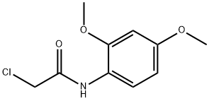 N1-(2,4-二甲氧基苯基)-2-氯乙胺 结构式