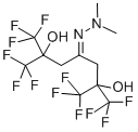 1,1,1,7,7,7-Hexafluoro-2,6-dihydroxy-2,6-bis(trifluoromethyl)-4-heptan one dimethyl hydrazone 结构式