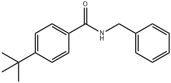 N-benzyl-4-tert-butylbenzamide 结构式