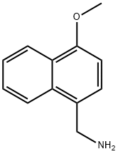 4-甲氧基-1-萘甲胺 结构式