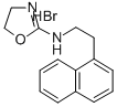 2-(2-(1-Naphthyl)ethylamino)-2-oxazoline hydrobromide 结构式