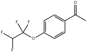 4'-(1,1,2,2-TETRAFLUOROETHOXY)ACETOPHENONE 结构式