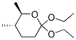 2H-Pyran,2,2-diethoxytetrahydro-5,6-dimethyl-,(5S-trans)-(9CI) 结构式