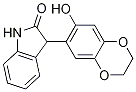 3-(7-hydroxy-2,3-dihydrobenzo[b][1,4]dioxin-6-yl)indolin-2-one 结构式