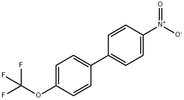 1-硝基-4-[4-(三氟甲氧基)苯基]苯 结构式