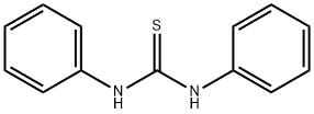 N,N'-二苯基硫脲 结构式