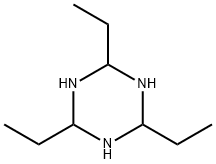 2,4,6-triethylhexahydro-1,3,5-triazine  结构式