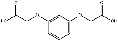 间苯二酚-O,O'-二乙酸 结构式