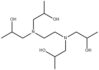 N,N,N',N'-四(2-羟基丙基)乙二胺 结构式