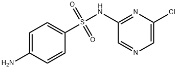 磺胺氯吡嗪 结构式