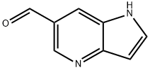 1H-吡咯并[3,2-B]吡啶-6-甲醛 结构式