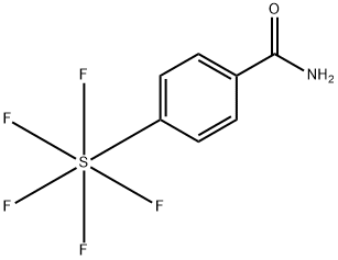 4-(五氟-Λ6-硫烷基)苯甲酰胺 结构式